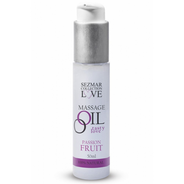 Huile de massage comestible Fruit de la passion 50ml 